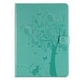thumbnail image 1 of Dteck Case For Apple iPad Air 4th Gen 10.9"/iPad Pro 11 2nd Generation (2020), Magnetic Leather Card Holder Wallet Smart Case Tree Patterned Stand Automatic wake/sleep Cover,Green, 1 of 6