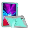thumbnail image 1 of Dteck Case for Apple iPad Air 4th Generation 10.9-inch,iPad Pro 11" 2nd Gen 2020 Released,Shockproof Rubber Case Hybrid Hard Kickstand Protective Cover without Screen Film,Green, 1 of 6