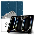 thumbnail image 1 of Dteck Case for Apple iPad Pro 13 (2024) 13.0 inch, Folio Slim Smart Cover Lightweight Hard Shell Protective Case for iPad Pro (13-inch, 7th Generation) with Multi-Angle Stand,Lazy Cat, 1 of 5