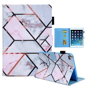 Dteck Case for Apple iPad mini 5/mini 4/mini 3/mini 2 (7.9-inch),Magnetic Patterned PU Leather Card Holder Wallet Shell Kickstand Case Smart Cover with Auto Wake/Sleep,Marble