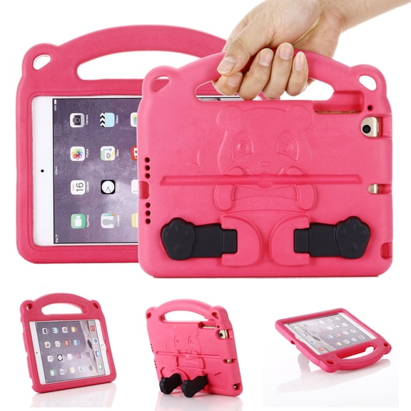 Dteck Case for Apple iPad mini 5/mini 4/mini 3/mini 2/mini 1（7.9-inch）,Kids Safe Shockproof Light Weight Handle Stand Case EVA Foam Protective Cover,Blue