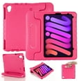 thumbnail image 1 of Dteck Case for Apple iPad mini 6th Generation (2021) 8.3-inch,Shockproof EVA Foam Kids Friendly Handle Lightweight Protective Shell Back Kickstand Cover for iPad mini 6,Rose, 1 of 5