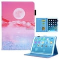 thumbnail image 1 of Dteck Case for Apple iPad mini 6th Generation 8.3" (2021),Magnetic Leather Patterned Card Holder Wallet Hybrid Rubber Case Kickstand Shockproof Folio Cover for iPad mini 6,Moon, 1 of 7