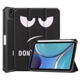 thumbnail image 1 of Dteck Case for Apple iPad mini 6th Generation 8.3" (2021),Slim Leather Case Hybrid Rubber Kickstand Flip Folio Pencil Holder Design Shockproof Cover for iPad mini 6,Big Eyes, 1 of 9
