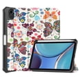 thumbnail image 1 of Dteck Case for Apple iPad mini 6th Generation 8.3" (2021),Slim Leather Case Hybrid Rubber Kickstand Flip Folio Pencil Holder Design Shockproof Cover for iPad mini 6,Butterfly, 1 of 9