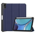 thumbnail image 1 of Dteck Case for Apple iPad mini 6th Generation 8.3" (2021),Slim Leather Case Hybrid Rubber Kickstand Flip Folio Pencil Holder Design Shockproof Cover for iPad mini 6,Darkblue, 1 of 9