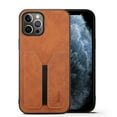 thumbnail image 1 of Dteck Case for Apple iPhone 13 Pro Max 6.7-inch,Slim Retro Leather Shockproof Card Holder Case Hybrid Rubber Back Phone Cover for iPhone 13 Pro Max,Brown, 1 of 5