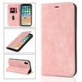 thumbnail image 1 of Dteck Case for Apple iPhone XS Max 6.5 inch,Shockproof Wallet Case with RFID Blocking Card Slots,Magnetic Closure Folio Flip Kickstand Protective Phone Case,Pink, 1 of 10