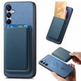 thumbnail image 1 of Dteck Case with Detachable Card Wallet for Samsung Galaxy A34 5G,Magnetic Leather 2 in 1 Removable Card Slot Wallet Case Shockproof Mag Safe Back Cover for Galaxy A34 5G,Blue, 1 of 9