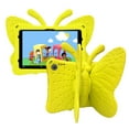 thumbnail image 1 of Dteck Case for Fire HD 10 Tablet 11th Gen 2021,Cute Butterfly Case with Stand for Kids Light Weight EVA Rugged Shockproof Heavy Duty Kids Friendly Cover for Fire HD10 Plus 2021,,Yellow, 1 of 4