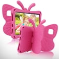 thumbnail image 1 of Dteck Case for Fire HD 8 / HD 8 Plus (12th/10th Gen,2022/2020), Butterfly Case with Kickstand Light EVA Full Boby Drop Protective Rugged Shockproof Kid-Proof Fire HD 8 Case for Kids,Rose, 1 of 7