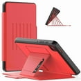 thumbnail image 1 of Dteck Case Fits Samsung Galaxy Tab A7 Lite 8.7 Inch (SM-T225/T220), Multi-Angle Viewing Stand Hybrid Hard Shockproof Drop Protective Shell Cover for Samsung Tab A7 Lite Tablet 2021 (Red), 1 of 8