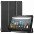thumbnail image 1 of Dteck Case For All-New Kindle Fire HD 8 Tablet and Fire HD 8 Plus Tablet (10th Generation,2020 Release), Slim Lightweight Folding Stand Smart Cover with Auto Sleep/Wake, black, 1 of 6
