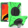 thumbnail image 1 of Dteck Case For Apple iPad 10.2" 8th Generation 2020 Released,Shockproof Armor Rugged Rubber Hard Back Heavy Duty Protective Hard Strap Kickstand iPad 7th Gen 10.2" 2019 Cover,Green, 1 of 6