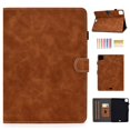 thumbnail image 1 of Dteck Case For Apple iPad Pro 11" 2nd Generation (2020 Released) 11 inch,Magnetic Leather Wallet Card Holder Smart Case Folio Stand Protective Automatic wake/sleep Cover ,Brown, 1 of 6