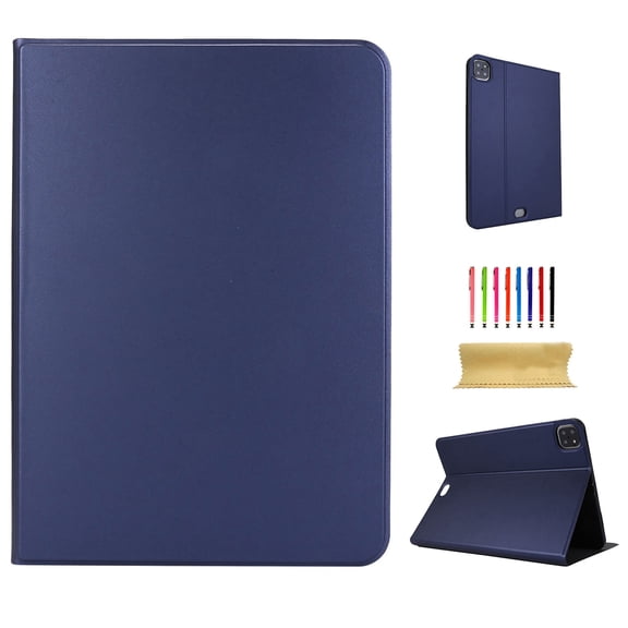 Dteck Case For Apple iPad Pro 11" 2nd Generation (2020 Released) 11 inch, Slim PU Leather Folio Flip Case Smart Automatic wake/sleep Stand Protective Cover ,Darkblue
