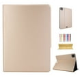 thumbnail image 1 of Dteck Case For Apple iPad Pro 12.9" 4th Generation (2020 Released) 12.9-inch, Slim PU Leather Folio Flip Case Smart Automatic wake/sleep Stand Protective Cover,Gold, 1 of 4