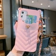 thumbnail image 1 of Dteck Case For Apple iPhone 11 Pro Max(6.5 inches),Fashion Girl Handbag Crossbody Chain Card Holder Wallet Strap Card Case Shockproof Silicone Back Phone Cover ,Pink, 1 of 2