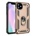 thumbnail image 1 of Dteck Case For Apple iPhone 12 mini 5G (5.4 inches),Shockproof Rubber Armor Case Hybrid Rugged Hard PC Back Phone Ring Kickstand Cover without Screen Protector,Gold, 1 of 1