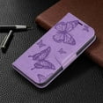 thumbnail image 1 of Dteck Case For Redmi Note 7 Elegant Embossed Butterfly Cash Slots Bookstyle Wallet PU Leather Durable Magnetic Closure Flip Kickstand Shockproof Compatible Xiaomi Redmi Note 7 , Violet, 1 of 2