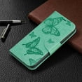 thumbnail image 1 of Dteck Case For Redmi Note 7 Elegant Embossed Butterfly Cash Slots Bookstyle Wallet PU Leather Durable Magnetic Closure Flip Kickstand Shockproof Compatible Xiaomi Redmi Note 7 , Green, 1 of 2