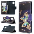 thumbnail image 1 of Dteck Case For Samsung Galaxy A51 4G (6.5 inch), Magnetic Patterned Folio PU Leather Wallet Case Card Slots Pocket Flip Stand Protective Phone Cover ,Big Butterfly, 1 of 5