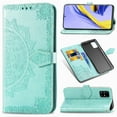 thumbnail image 1 of Dteck Case For Samsung Galaxy A51 4G (6.5 inch), Magnetic Retro Pattern Flower Leather Wallet Case Shockproof Card Holder Kickstand Protective Flip Cover ,Green, 1 of 5