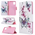 thumbnail image 1 of Dteck Case For Samsung Galaxy A71 4G (6.7 inch), Magnetic Patterned Folio PU Leather Wallet Case Card Slots Pocket Flip Stand Protective Phone Cover ,Butterfly and Flowers, 1 of 5