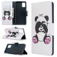 thumbnail image 1 of Dteck Case For Samsung Galaxy A71 4G (6.7 inch), Magnetic Patterned Folio PU Leather Wallet Case Card Slots Pocket Flip Stand Protective Phone Cover ,Panda, 1 of 5