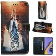 thumbnail image 1 of Dteck Case For Samsung Galaxy A71 4G (6.7 inch), Magnetic Patterned Strap Folio PU Leather Wallet Case Card Slots Pocket Flip Stand TPU Protective Phone Cover ,Cat and Tiger, 1 of 3