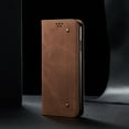 thumbnail image 1 of Dteck Case For Samsung Galaxy A71 4G (6.7 inch), Retro Folio PU Leather Wallet Case Card Slots Pocket Flip Stand Protective Phone Cover ,Brown, 1 of 5