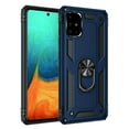 thumbnail image 1 of Dteck Case For Samsung Galaxy A71 4G 6.7 inch, Shockproof Rubber Armor Case Hybrid Rugged Hard PC Back Phone Ring Kickstand Cover,without Screen Protector ,Blue, 1 of 2