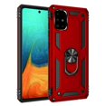 thumbnail image 1 of Dteck Case For Samsung Galaxy A71 4G 6.7 inch, Shockproof Rubber Armor Case Hybrid Rugged Hard PC Back Phone Ring Kickstand Cover,without Screen Protector ,Red, 1 of 8