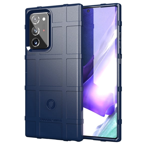 Dteck Case For Samsung Galaxy Note20 Ultra (6.9 inches) 2020 Released, Shockproof Rugged Rubber Case Armor TPU Back Phone Protective Cover,Blue