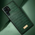 thumbnail image 1 of Dteck Case For Samsung Galaxy S22 Ultra,Shockproof Rubber Hybrid PU Leather Pattern Retro Back Protective Case Cover for Galaxy S22 Ultra 5G,Green, 1 of 2