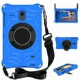 thumbnail image 1 of Dteck Case For Samsung Galaxy Tab A 8.0 T387 T385 T380,Tab E T377,Tab 4 T330,Shockproof Tablet EVA Cover with Shoulder Strap and Hand Strap, Blue, 1 of 6