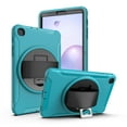 thumbnail image 1 of Dteck Case For Samsung Galaxy Tab A 8.4 SM-T307 (2020 Released),Shockproof Three-Layer Heavy Duty Protector Rubber Hybrid Hard Kickstand Cover (no built-in Screen Protector) 8.4 inches,Lightblue, 1 of 7