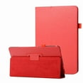 thumbnail image 1 of Dteck Case For Samsung Galaxy Tab E 9.6, Lightweight Slim PU Leather Flip Folio Cover For SM-T560 - red, 1 of 1