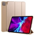 thumbnail image 1 of Dteck Case For iPad Pro 2nd Generation 11 inch (2020 Released), Ultra Slim Smart PU Leather TPU Case Folio Kickstand Automatic wake/sleep Protective Cover ,Gold, 1 of 6