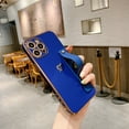 thumbnail image 1 of Dteck Case For iPhone 11 Pro 5.8 inch,Luxury Cute Love Heart Pattern Wristband Kickstand Shockproof Rubber TPU+PC Ultra Slim Case Cover.For iPhone 11 Pro,Blue, 1 of 9