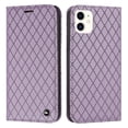 thumbnail image 1 of Dteck Case For iPhone 11,Shockproof Magnetic Embossed Flip Leather Purse Card Slot Kickstand Cover,Purple, 1 of 7