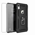 thumbnail image 1 of Dteck Case Full Protect Magnetic Hybrid Ring Back Holder Kickstand Case Cover For iPhone 7 Plus, 8 Plus, Black with screen protector, 1 of 1