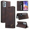 thumbnail image 1 of Dteck Case for Galaxy A23 4G, Synthetic Leather Galaxy A23 4G Wallet Case Credit Card Holder Folio Magnetic Kickstand Shockproof Cover Compatible with Galaxy A23 6.6" 2022 - Brown, 1 of 7