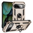 thumbnail image 1 of Dteck Case for Google Pixel 9 Pro / 9, with Finger Ring Holder Kickstand, Military Grade Stand Cover Phone Cases Compatible for Google Pixel 9 Pro / 9, Gold, 1 of 7