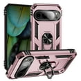 thumbnail image 1 of Dteck Case for Google Pixel 9 Pro / 9, with Finger Ring Holder Kickstand, Military Grade Stand Cover Phone Cases Compatible for Google Pixel 9 Pro / 9, Rosegold, 1 of 7