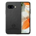 thumbnail image 1 of Dteck Case for Google Pixel 9A,Slim Premium Canvas Grain PU Leather,Soft TPU Bumper,Non-Slip Anti-Scratch Shock-Absorbent,Protective Phone Cover for Google Pixel 9A,Black, 1 of 8