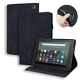 thumbnail image 1 of Dteck Case for Kindle Fire 7 Tablet (12th Generation, 2022 Release), Embossed Premium Protective Light Weight Folio Stand With Pen Holder Cover for All-New Amazon Fire 7 inch Tablet,Black, 1 of 6