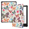 thumbnail image 1 of Dteck Case for Kindle Paperwhite (11th Generation-2021) 6.8 inch ,Shockproof Smart PU Leather Folio Hybrid Soft Rubber Lightweight Protector Cover for Amazon Kindle Paperwhite 2021,Butterfly, 1 of 8