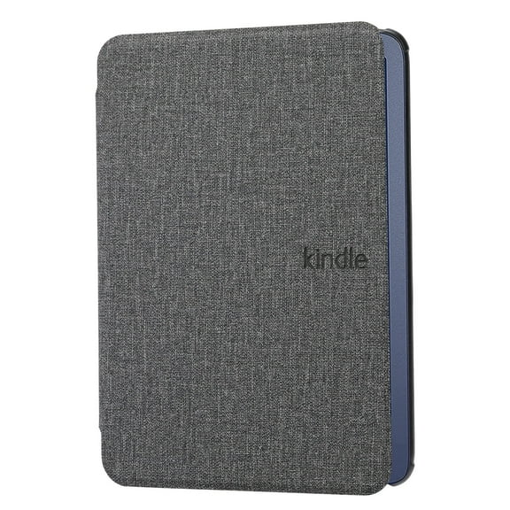 Dteck Case for Kindle Paperwhite 12th Gen 2024 (7") & Kindle Colorsoft Signature Edition - All New PU Leather Cover with Auto Sleep Wake Feature for Kindle Paperwhite Signature 2024 Released,Gray