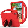 thumbnail image 1 of Dteck Case for Lenovo Tab M10 (TB-X605F) 10.1 Inch, Lenovo Tab P10 10.1" (TB-X705F /TB-X705L),Shockproof EVA Foam Kids Friendly Handle Lightweight Protective Shell Back Cover With Kickstand,Red, 1 of 6